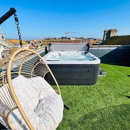 2 Bed Harbourside Penthouse With Hot Tub & Stunning Roof Terrace Apartment Weymouth Exterior foto